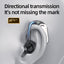 GT-R Bluetooth Earphones Hanging Ear Bone Conduction Wireless Bluetooth Earphones Long Range Office Business Digital Display Screen - Korvel