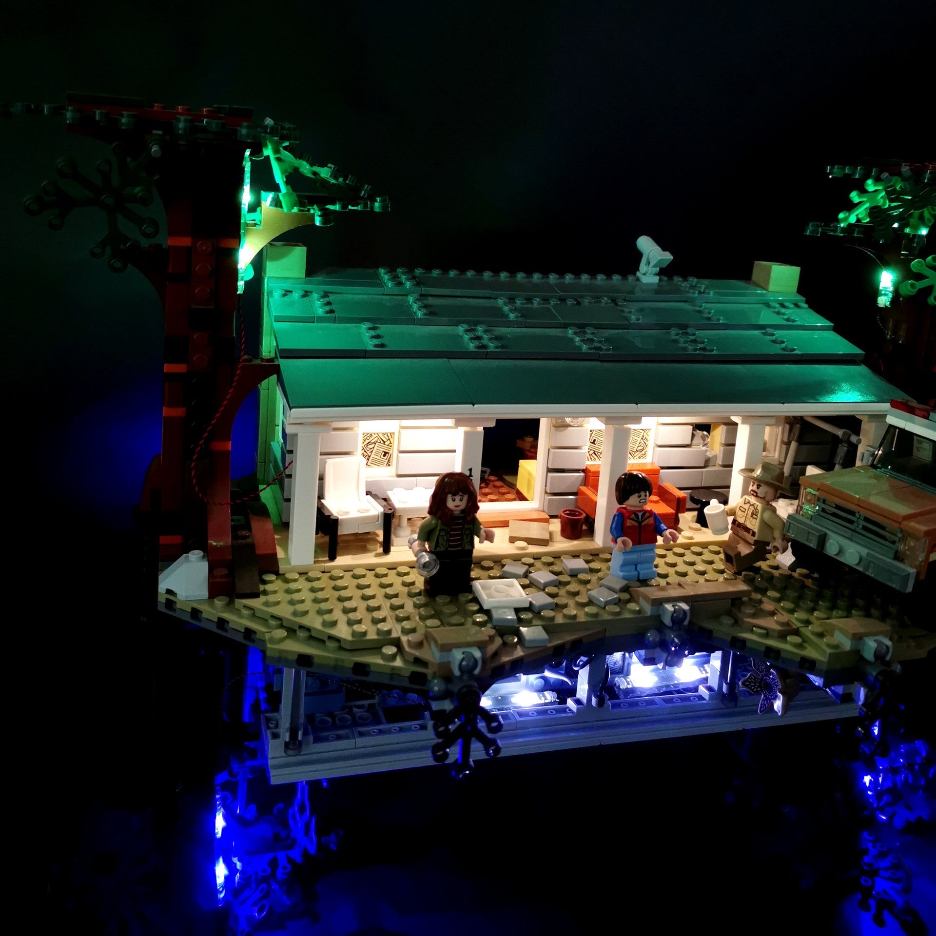 LP building block lighting is compatible with LEGO 75810 Stranger Things: Reversing the World LED lights and building block lighting - Korvel