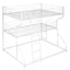 Lit superposé triple : Full XL, Twin XL et Queen Size - Blanc
