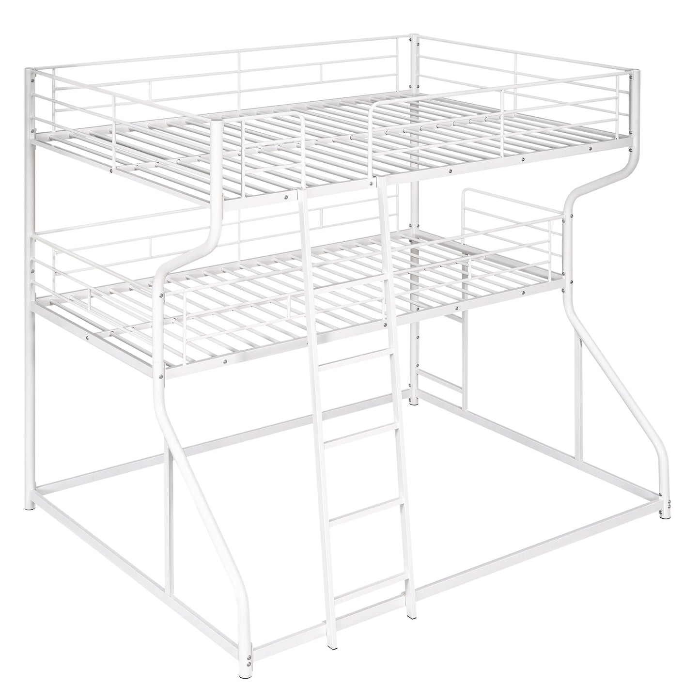 Lit superposé triple : Full XL, Twin XL et Queen Size - Blanc