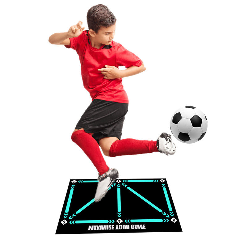 Football Training Mat Durable Non Slip Foldable Kids Adults Dribble Training Mat Football Training Indoor Ourdoor Equipment - Korvel