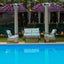 Conjunto de Muebles de Wicker para Exterior Premium con Mesa de Metal Negra