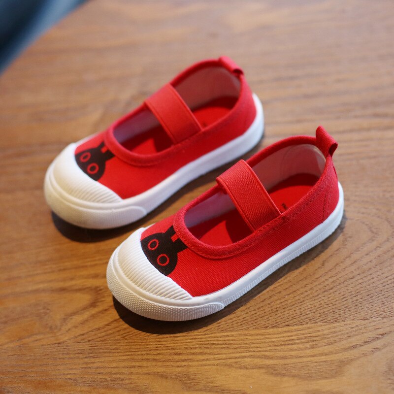 Zapatos Premium de Lona Blanca para Primeros Pasos de Niños