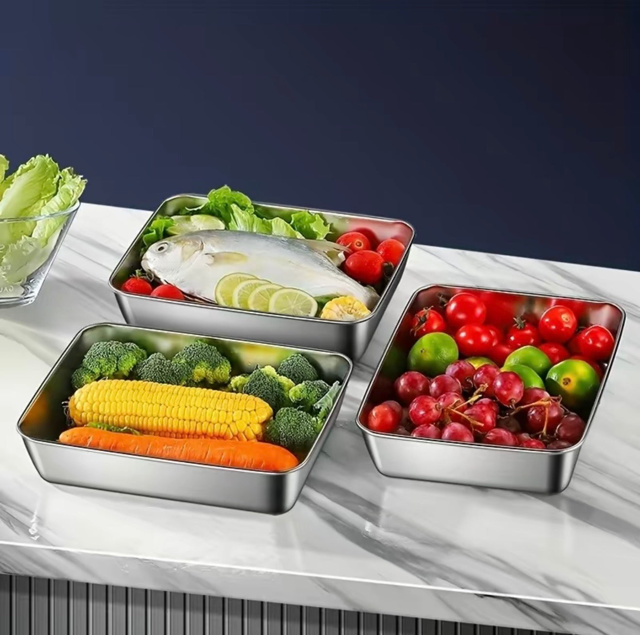 Contenants de stockage alimentaire Premium SealStack - 5 pièces