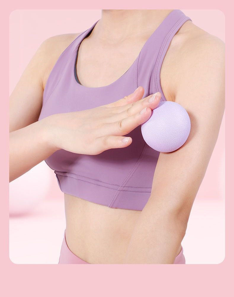 Fascia ball muscle relaxation massage ball shoulder, neck, foot, wrist rehabilitation training yoga fitness neck membrane meridi - Korvel