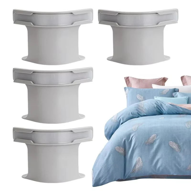 4Pcs Heavy Duty Bed Sheet Grippers for Secure Fitting