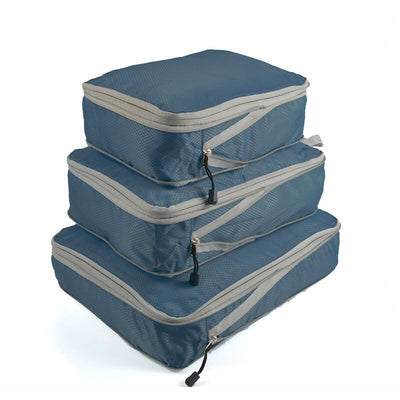 Travel compression packing cubes – ultralight, expandable, for luggage organization - Korvel