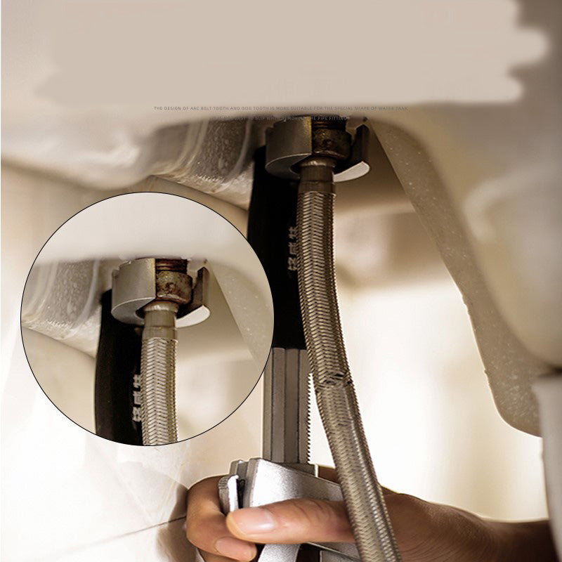 Multifunctional Movable Live Wrench Short Handle Bathroom Wrench - Korvel