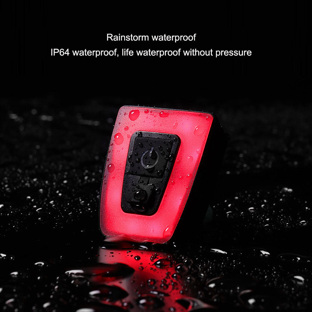 Bicycle taillights, mountain night riding warning lights, helmet taillights, USB charging warning flashlights, riding equipment - Korvel