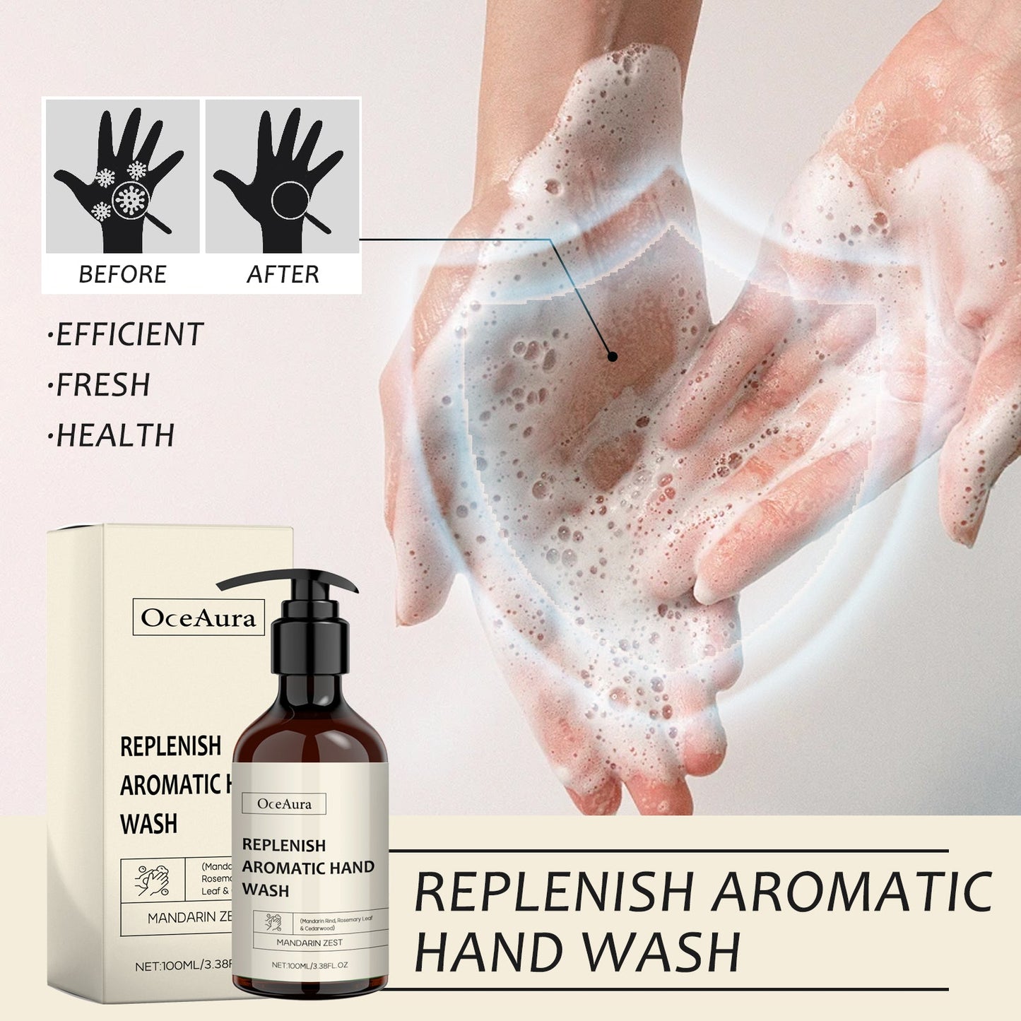 Nourishing Hand Sanitizer with Citrus Extract