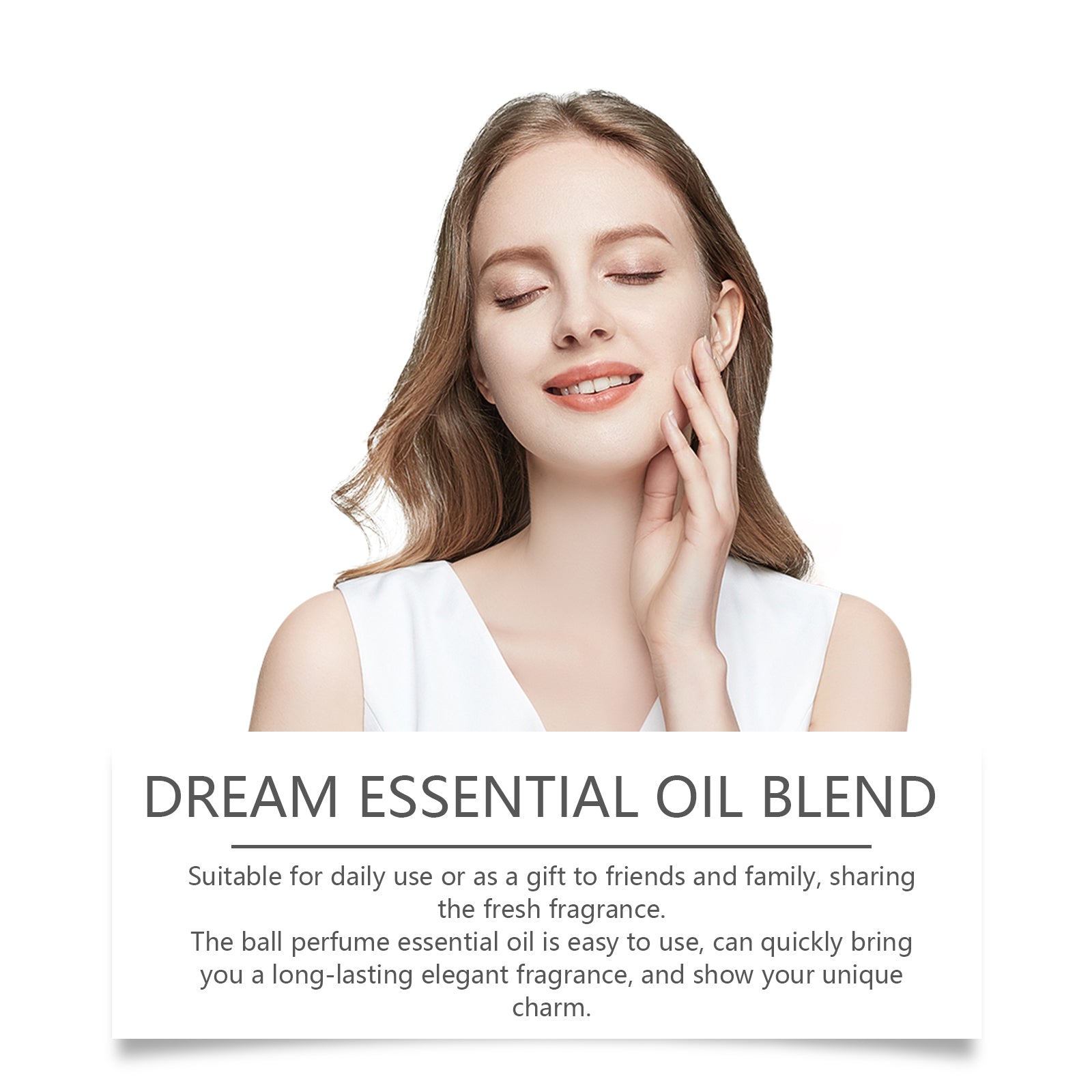 Roll-On Perfume Essential Oil Ylang Ylang Roll-On Perfume Design Natural Fresh Light Fragrance Portable Elegant Fragrance Essential Oil - Korvel