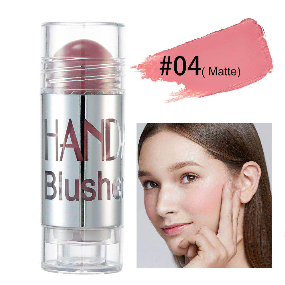 HANDAIYAN Chubby Crayon Blush Stick Moisturizing And Smooth Rouge Pen Blush Strip Cream Blush Stick Rouge - Korvel
