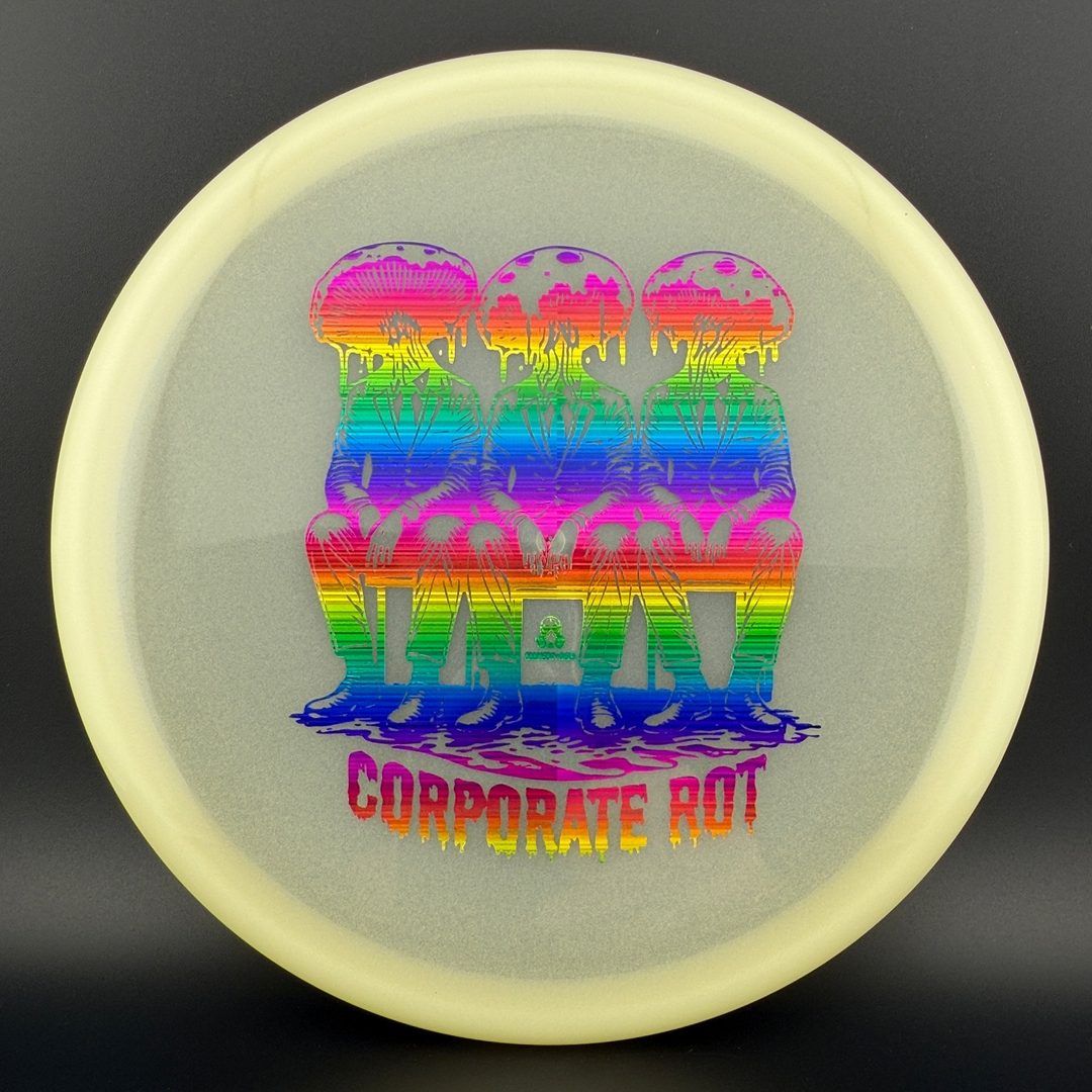 Glow Isolation Rot - Premium Disc Golf Putter