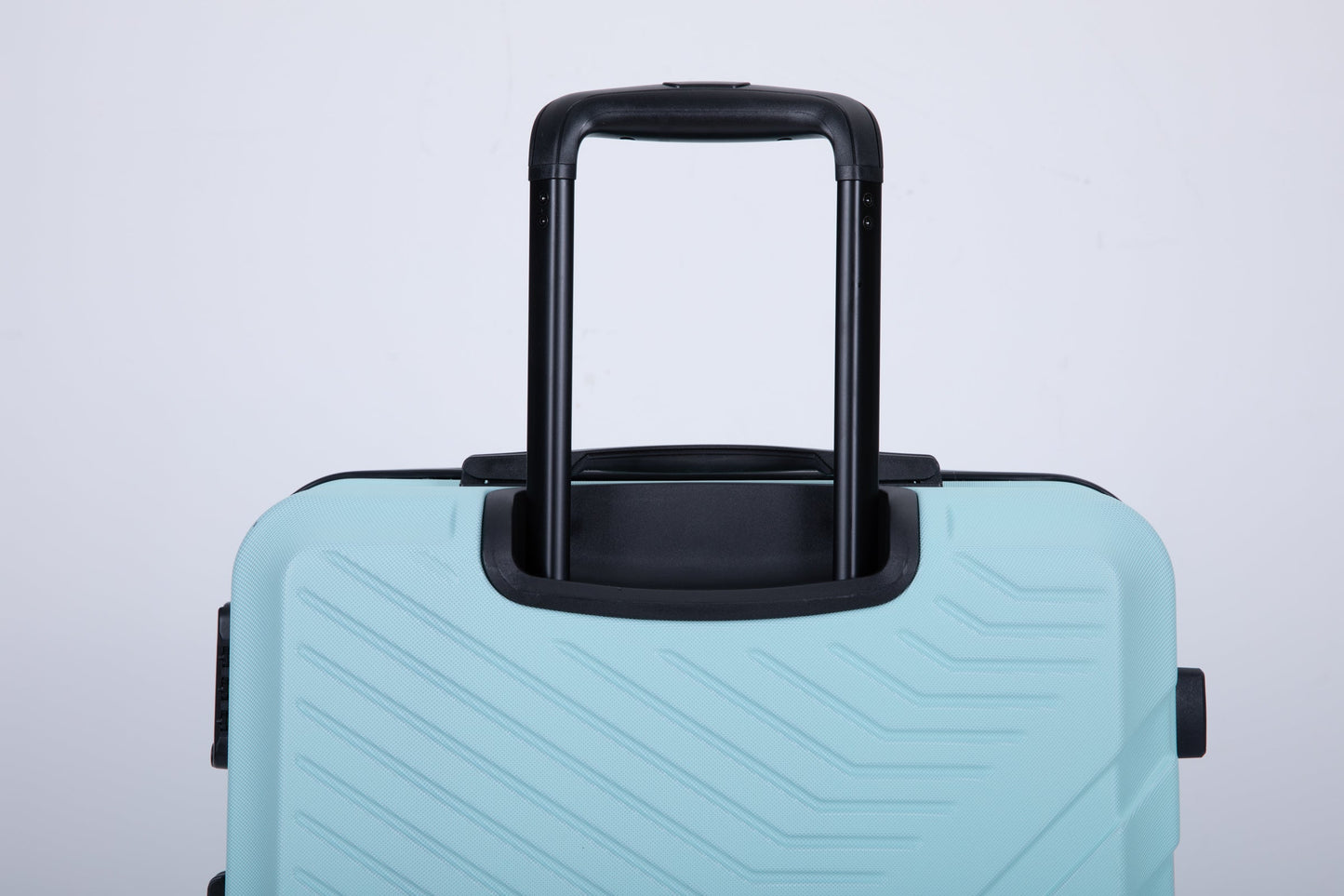 Ensemble de bagages léger en ABS de 3 pièces avec roues pivotantes - Vert