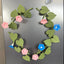 Morning Glory Magnets 3D printed artificial morning glory refrigerator sticker decoration - Korvel