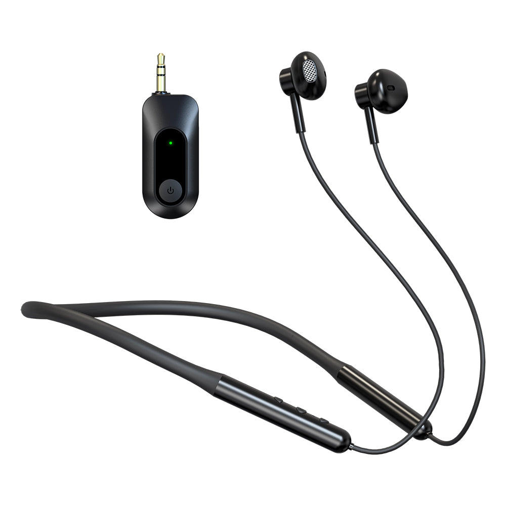 Wireless Monitoring Headset Net Red Vibrato Live Broadcast Noise Reduction Hanging Neck Sound Card Dedicated Anchor With Goods Ear Back Bluetooth Headset - Korvel
