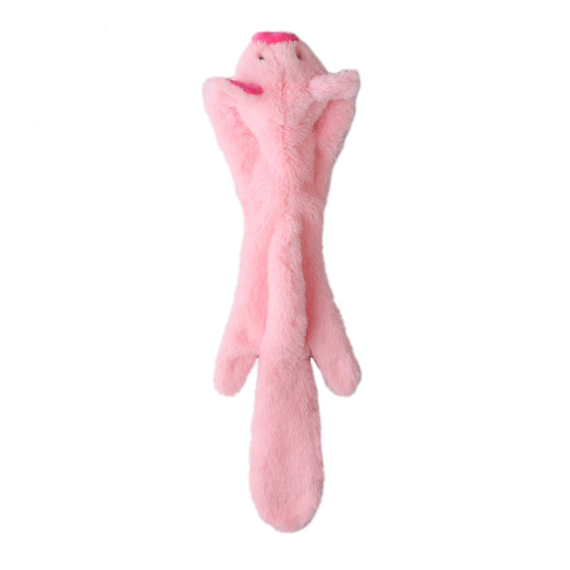 New Pet Plush Crocodile Pig Elephant Sound Paper Toy Dog Boredom-Relieving Durable Shell Toy - Korvel