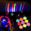 Colorful fluorescent body paint eyeliner cream Halloween face paint cream luminous color paint - Korvel