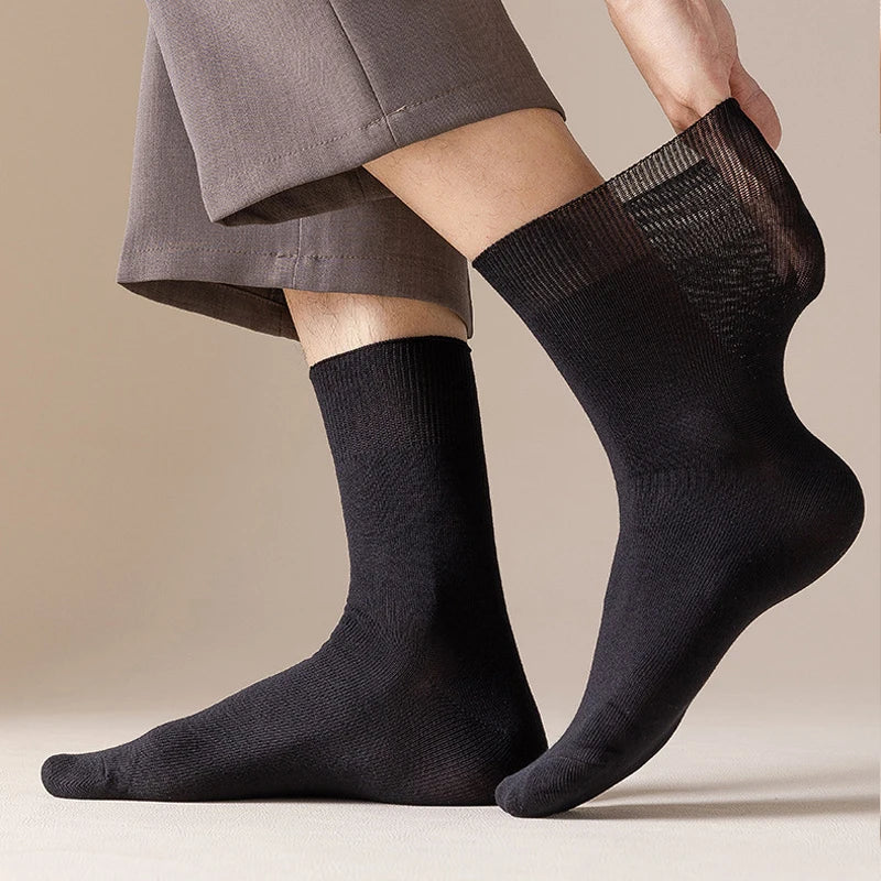 Pure cotton socks with loose cuffs for men and women - Korvel