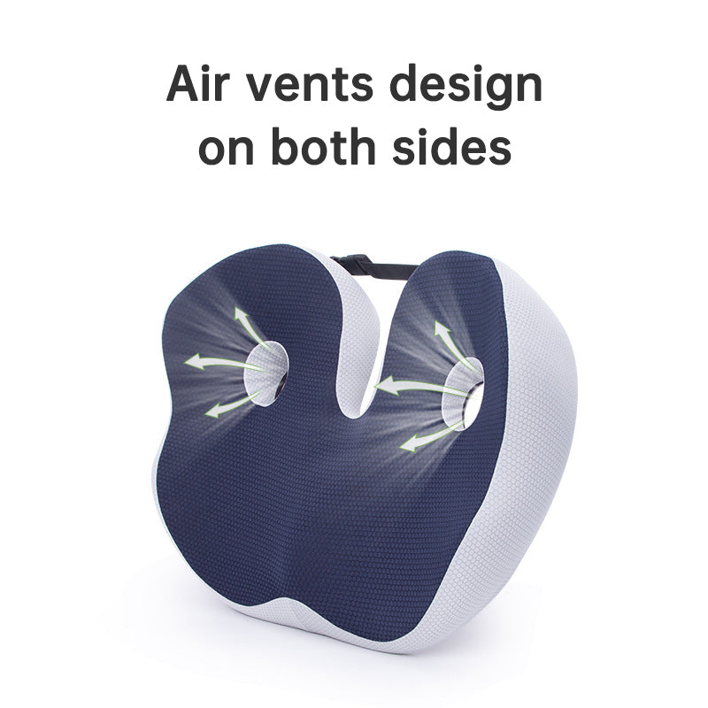 High Quality Office Chair Memory Foam Cushion Comfortable Blood Circulation Orthopedic Soothing Coccyx Seat Cushion - Korvel