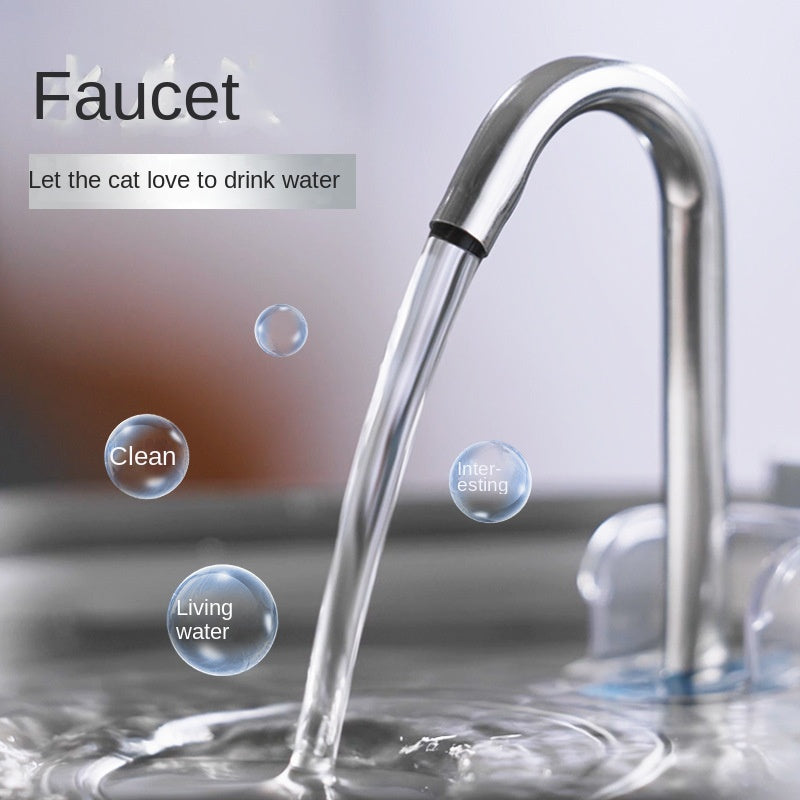 Premium Stainless Steel Pet Water Dispenser for Cats and Dogs