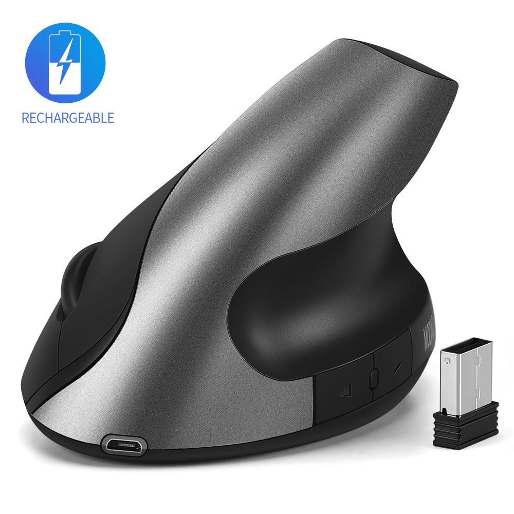 Souris verticale sans fil ergonomique silencieuse 2.4G