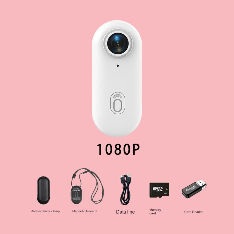 Thumb Bike Camera Magnetic Back Clip Sports Camera Thumb Recorder Pet - Korvel