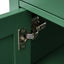 30-Inch Green Bathroom Vanity with Ceramic Sink