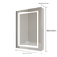 26x20 inch(Left Door) bathroom medicine cabinet with LED mirror 3000K~6000K single door lighting bathroom cabinet with touch switch adjusta - Korvel