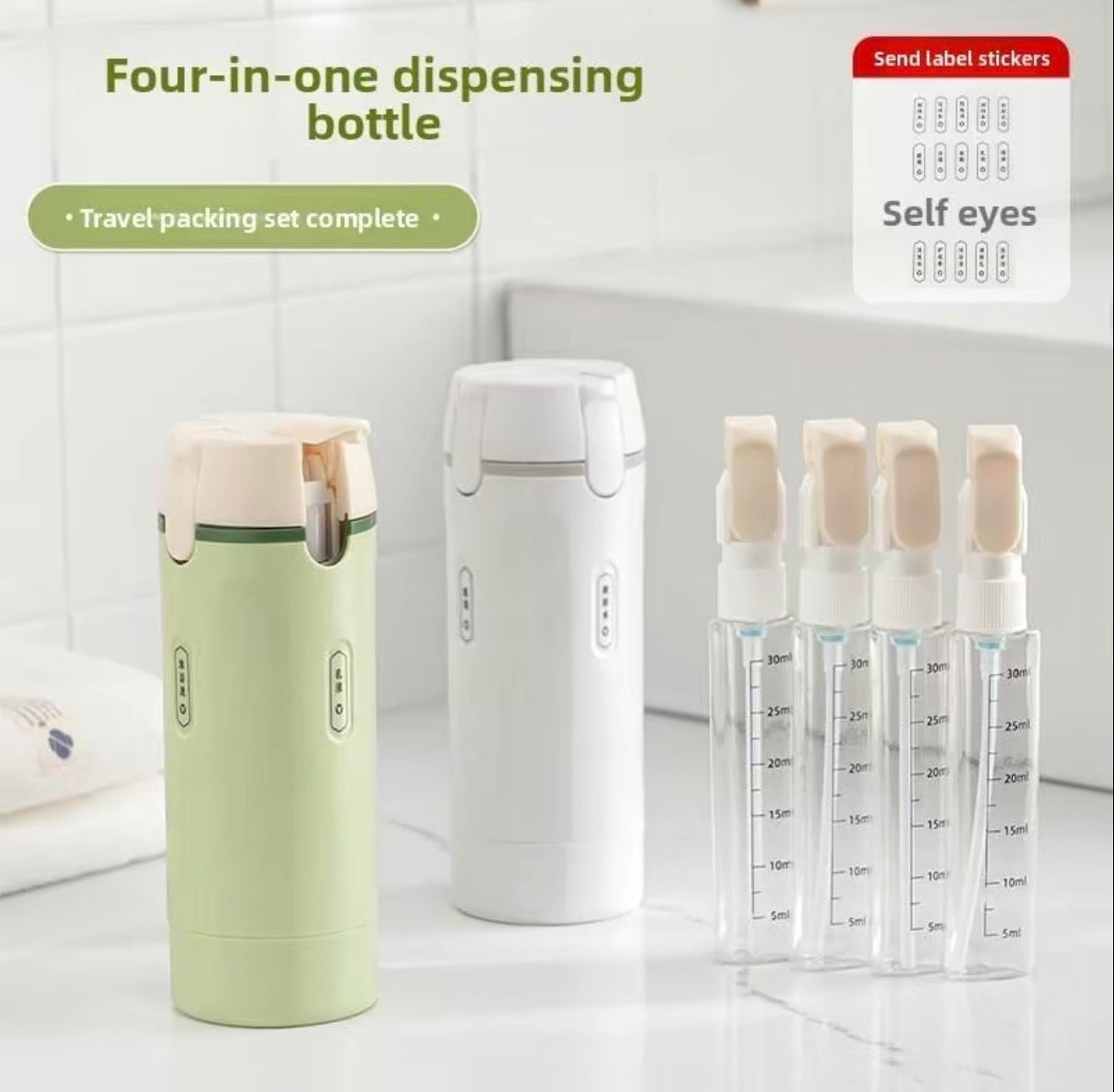 Distributeur de Toilettes 4-en-1 TravelMate