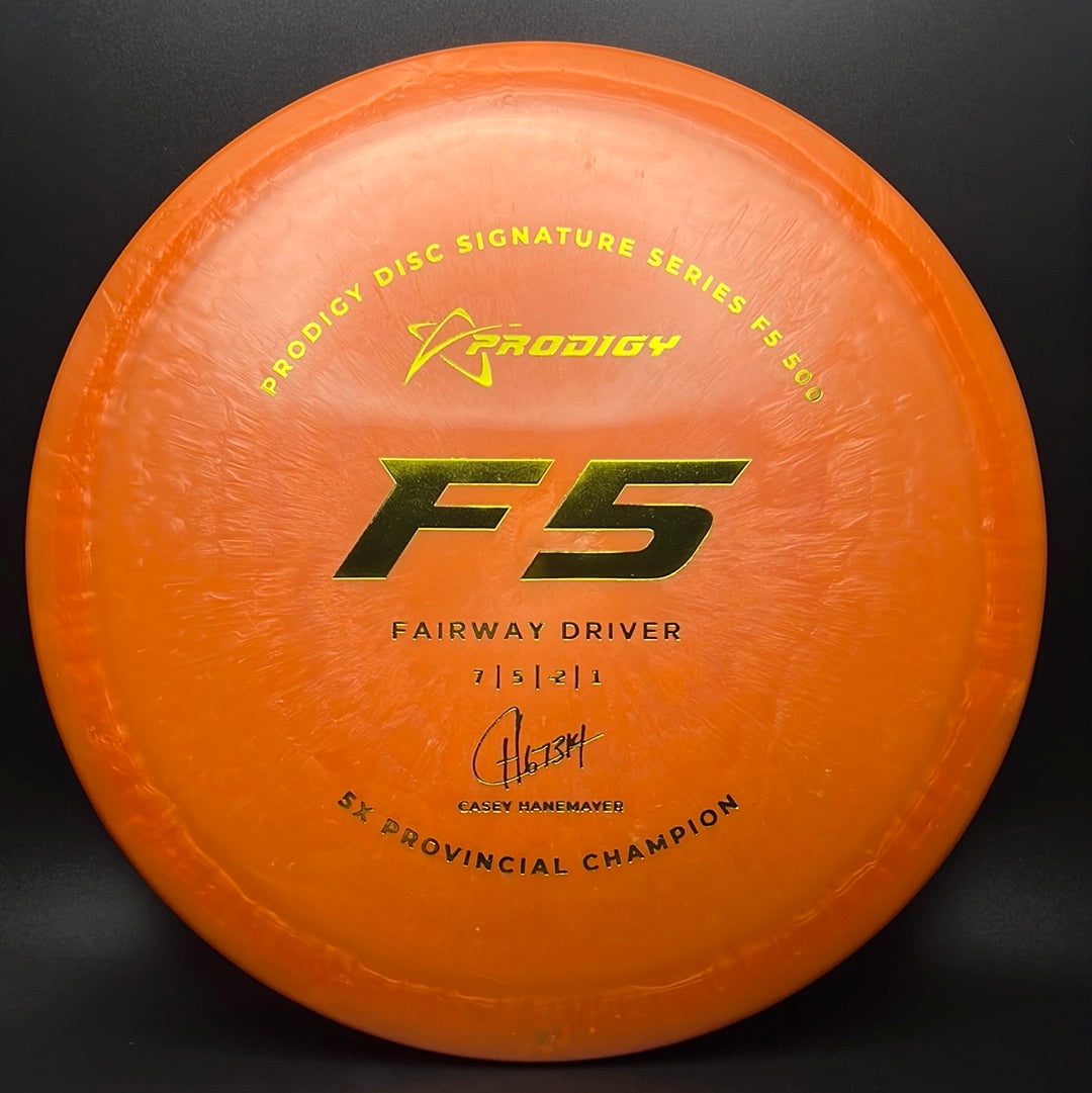 F5 (500) - Disque Signature de Casey Hanemayer 2022