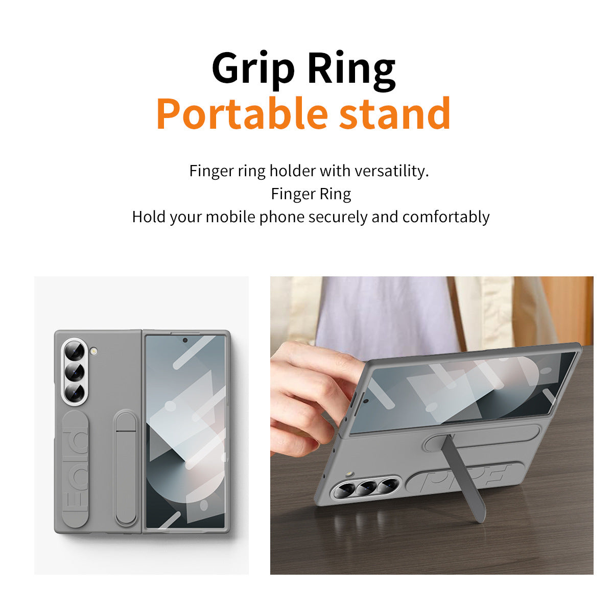 Premium Samsung Z Fold 6 Vertical Wristband Case