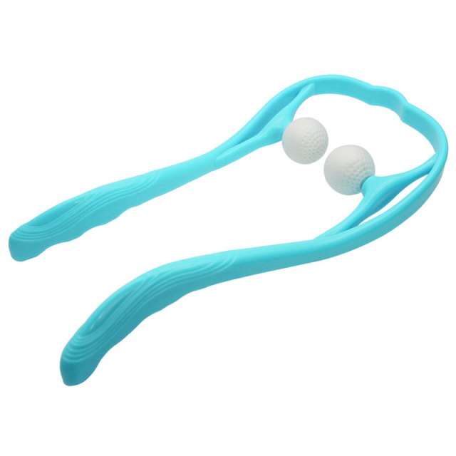 Aptoco Newest Neck and Shoulder Therapeutic Dual Trigger Point Self-Massage Tool - Korvel