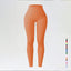 Threaded autumn and winter yoga pants seamless fitness pants high waisted sports yoga clothes leggings - Korvel