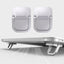 Mini Foldable Laptop Stand, Portable Computer Keyboard , Self-Adhesive Invisible Notebook Stand and Keyboard Lift for Desk - Korvel