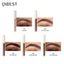 Crema para teñir cejas tridimensional QIBEST - Impermeable y de larga duración