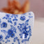 Elegant Blue and White Ceramic Mini Vases