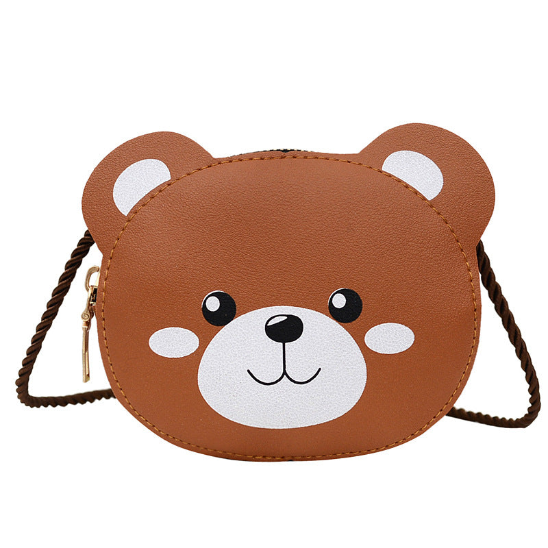 Children's Bag Mini Bag Cute Cartoon Fashion Shoulder Bag New Style Boys And Girls Baby - Korvel