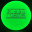 Metal Flake Glow C-Blend Glyph Disc Golf Putter