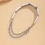 Punk style chain arm bracelet ethnic arm chain with adjustable opening - Korvel