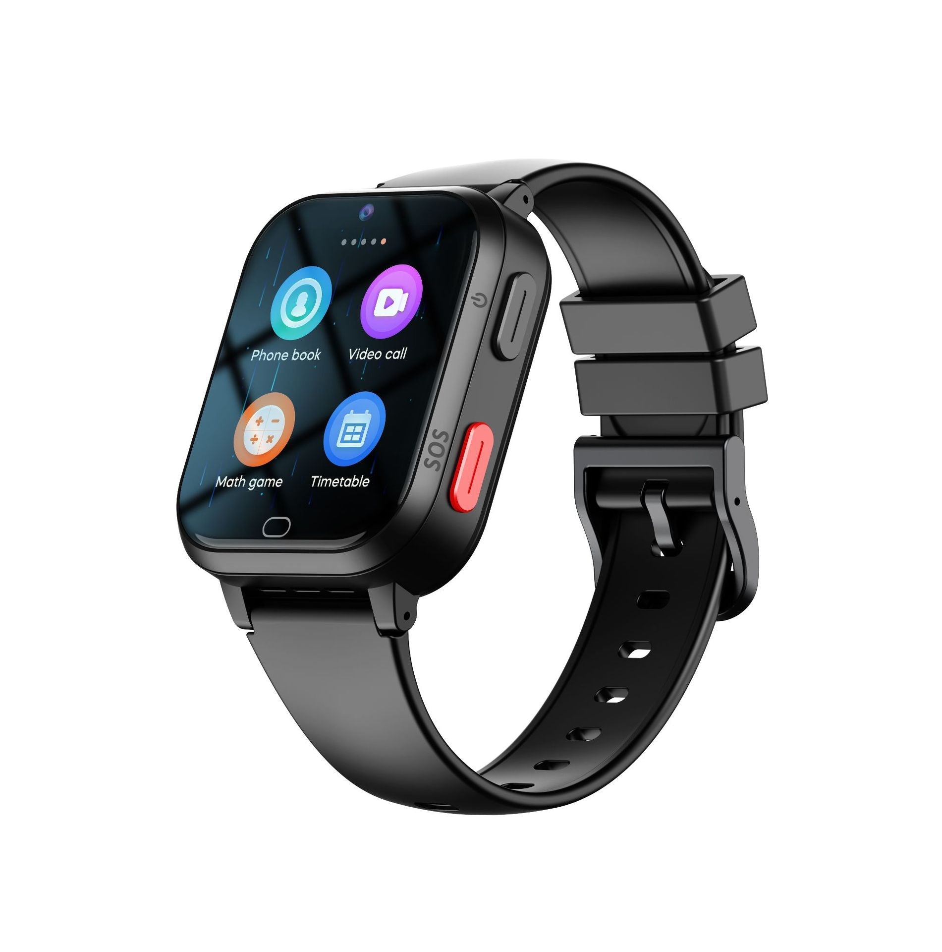 Long standby 4G smart children's phone watch Android card insertion video call positioning student watch - Korvel