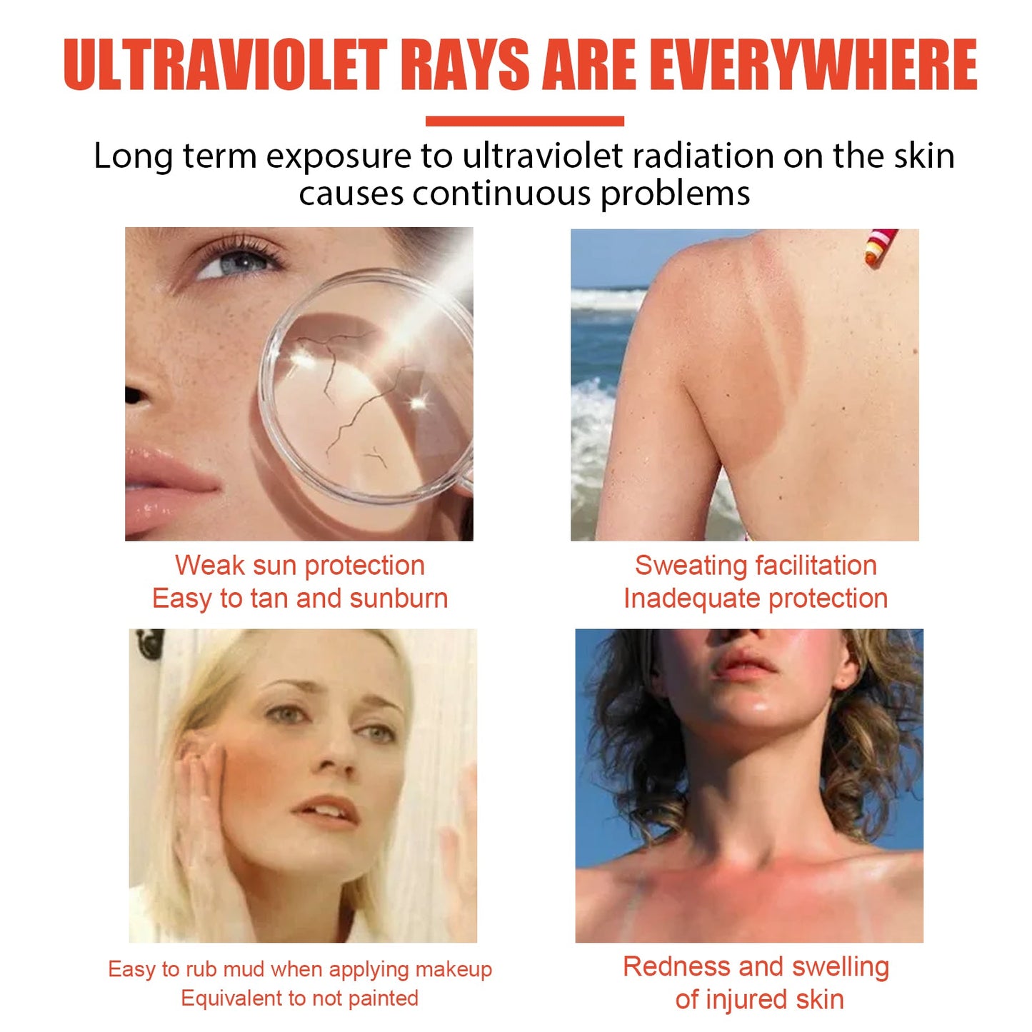 Refreshing Protective Cream for Summer UV Defense