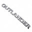 Étiquette de coffre arrière premium Mitsubishi Outlander