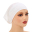 High-Quality Solid Color Silk-Cotton Lining Cap Women's Fashion Simple Versatile Wide-Brimmed Hat - Korvel