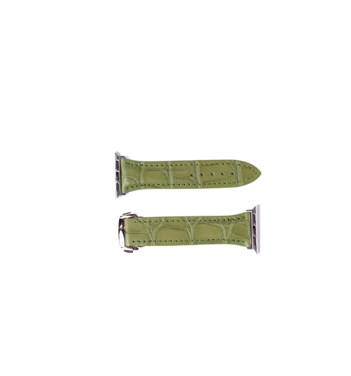 Correa de Apple Watch Kiwi Matte Alligator