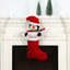 Christmas Decorations Single Head Hug Christmas Socks Gift Bag Candy Bag Christmas Eve Bedhead Pendant - Korvel
