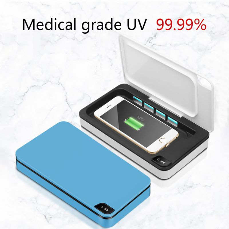 Caja de esterilización UV multifuncional y carga inalámbrica