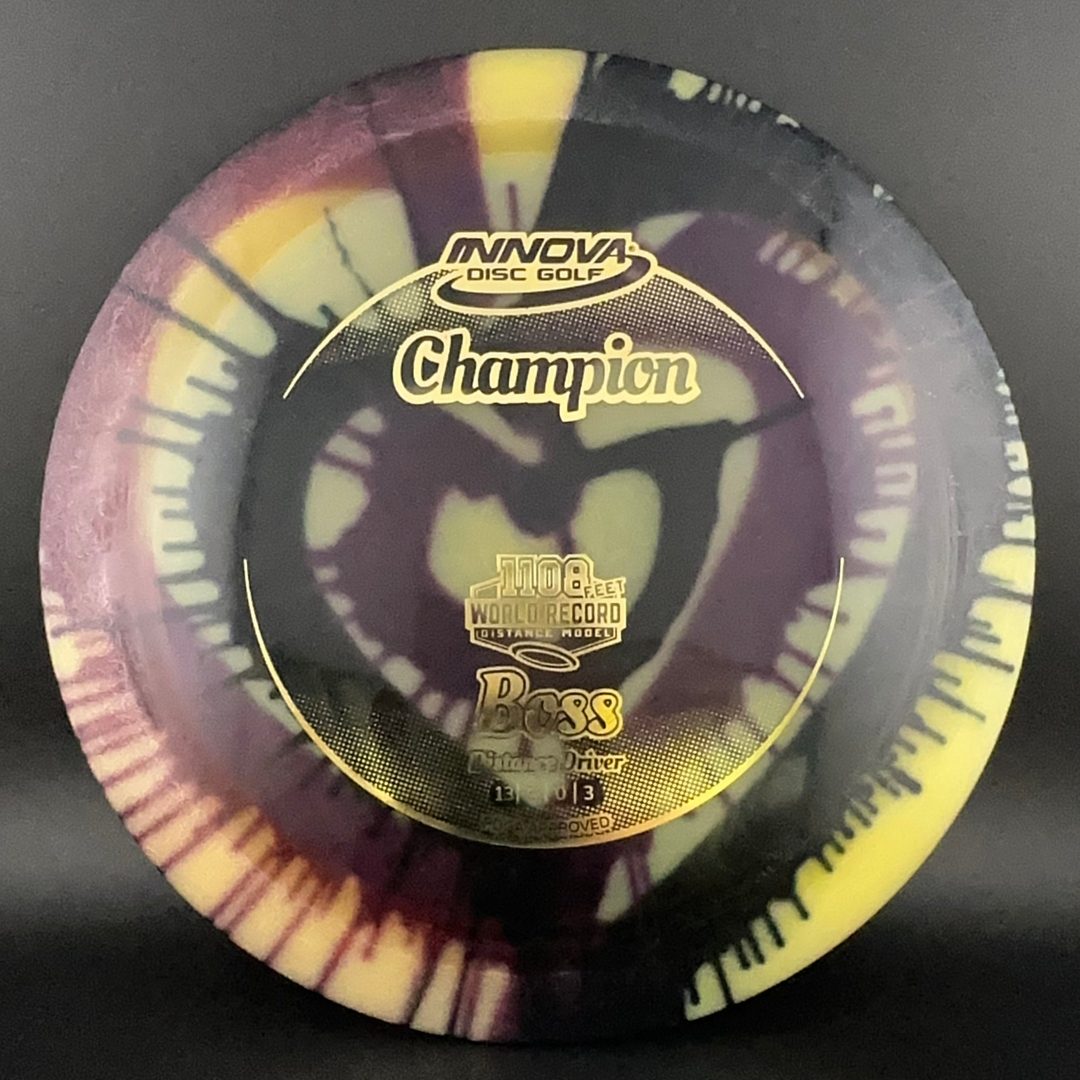I-Dye Champion Boss - David Wiggins Jr Record Mondial Disc