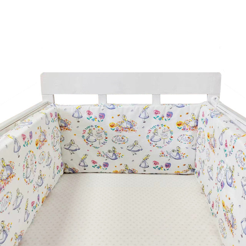 Baby Four Seasons Bed Fence Baby Children Anti fall Cotton Bed Fence Cotton Baby Bed Protective Fence - Korvel