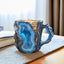 Healing & Spiritual Gifts: New Multi-Color Natural Mineral Crystal Mug. Colorful Crystal Christmas Mug for Coffee, Perfect for Festival. - Korvel